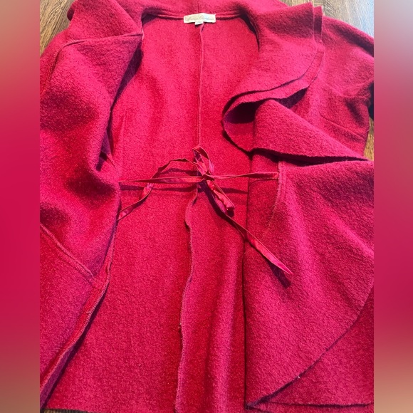 Marisa Christina Ruffled Wrap Sweater - XL - Picture 5 of 9